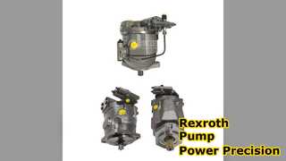 Rexroth A10VSO 油圧ポンプ Precision Power